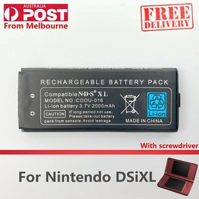 New Rechargeable Battery for Nintendo DSi XL 3.7V 2000mAh Replacement Pack - Image 1 of 4