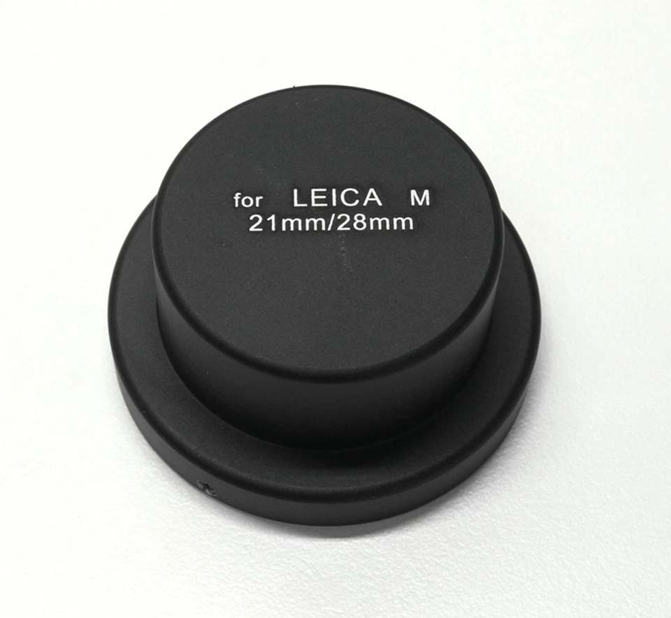Deep Metal Rear Cap for Leica 21mm 28mm Elmarit M 28/2.8 Super Angulon 21/3.4 - Image 1 of 3