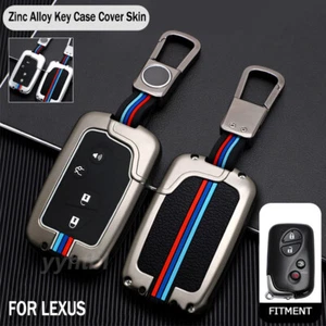 For LEXUS ES GS IS LS LX RX CT 06-14 Zinc Alloy Car Key Fob Case Cover Holder - Bild 1 von 11