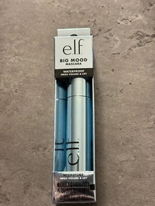 e.l.f. Big Mood Waterproof Mascara, Black 0.30 fl Oz New Make Up ELF NIP - Picture 1 of 2