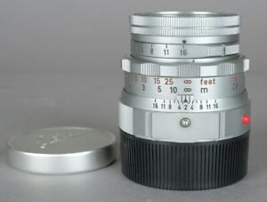 Rare Mint Leica Leitz Summicron M Google Macro 50mm f2 w/Bad coating READ