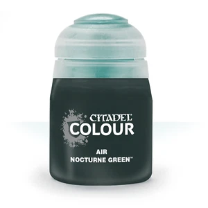AIR NOCTURNE GREEN 24ml 28-72 Paint Pot (Games Workshop Citadel) NEW - Picture 1 of 1