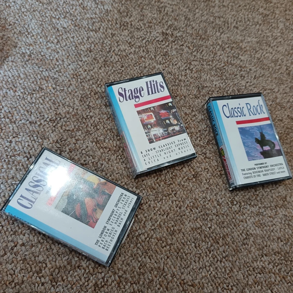 80's Classic Rock Cassette Tape Lot Bundle Compilation  - Image 1 of 4