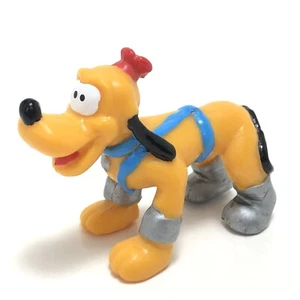 EPCOT Future World 1982 Disney PLUTO Space Captain EO Set PVC 2" Toy Figure - Picture 1 of 9