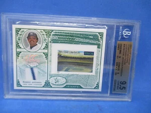 2005 Leaf Century Collection Reggie Jackson S-36 Patch Stamp 34/34 YANKEES - Picture 1 of 2