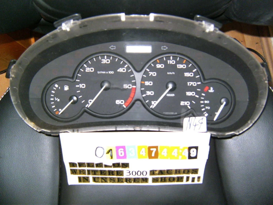 Instrument Cluster Peugeot 206 9641573680 Diesel Speedometer Speedometer - Image 1 of 1