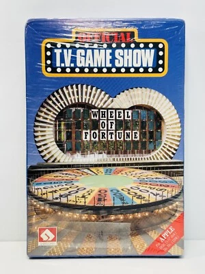 Wheel Of Fortune Apple 1987 Vintage RARE! BRAND NEW! FREE SHIPPING! - Image 1 of 4