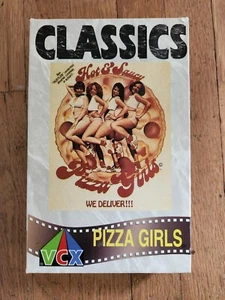 Hot & Saucy Pizza Girls VHS RARE Big Box VCX Not the Vinegar Syndrome Reissue - Picture 1 of 3