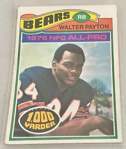 1977 Topps #360 Walter Payton All-Pro Chicago Bears Hall of Fame - Bild 1 von 2