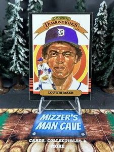 1985 Donruss Baseball Lou Whitaker Tigers Diamond Kings 5 - Picture 1 of 2