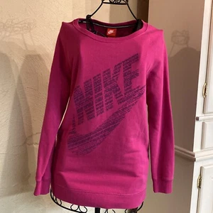 Nike Tunic Sweatshirt (WMNS - Pink) Size Small - Picture 1 of 9