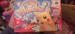 JUEGO HEY YOU PIKACHU NINTENDO 64, CON MICROFONO INCORPORADO NUEVO PRECINTADO - Imagen 1 de 10