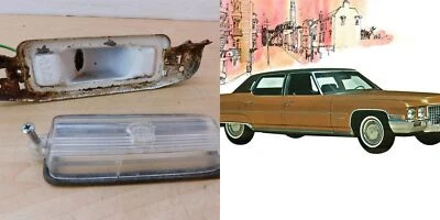 1971 1972 CADILLAC REVERSE / BACK UP LIGHT ASSEMBLY LH OR RH 71CS1-4L2 - Image 1 of 4