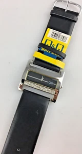 Watch Q&Q Steel Women's Quartz 42mm Rhinestone Bracelet Shape Rectangular - Picture 1 of 3