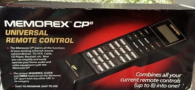Memorex CP8 Universal Remote Control NEW  In Box - Image 1 of 4