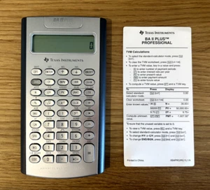 Texas Instruments BA II Plus Professional Financial Calculator - Picture 1 of 1