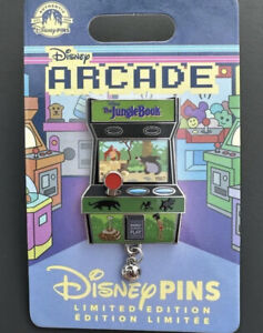 Disney Parks 2023 Arcade Game Machine The Jungle Book Limited Release Pin
