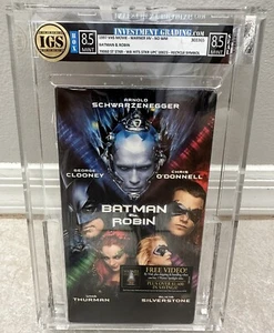 Batman & Robin VHS (Warner HV, 1997) IGS Certified Box 8.5 MINT Seal 8.5 MINT - Bild 1 von 9