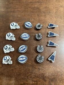 Lot of 16 Indianapolis Colts  NFL  Croc Charms / Charm Jibbitz FAST SHIPMENT