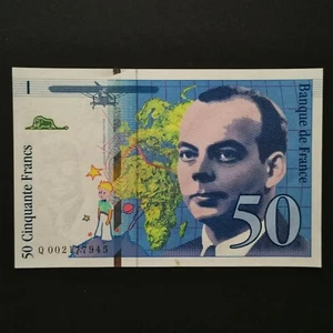 BILLET 50 FRANCS SAINT EXUPERY 1992 FRANCE / BANKNOTE / REF 24/01/2025 6/11 - Imagen 1 de 2