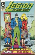 Legion of Super-Heroes 1989 series # 11 very fine comic book