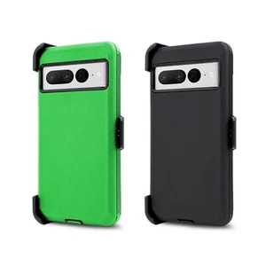 For Google Pixel 7 7 PRO Holster Full Body Belt Clip Phone Cover Case Kickstand - Picture 1 of 14