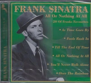 ALL OR NOTHING AT ALL FRANK SINATRA CD 2002 Free UK P&P Top-quality Audio CD - Picture 1 of 7