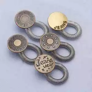5 Pcs Button Extender for Trousers, Button Waist Extender, Pants Waist Extender - Picture 1 of 7