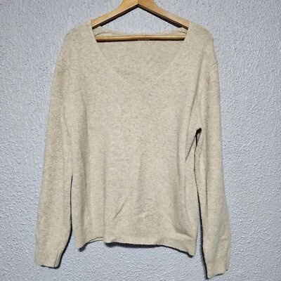 Suéter Zyia Active Mujer Talla Mediana Cápsula Neutro Acogedor Suave Lana Tejido  Foto 1 de 4