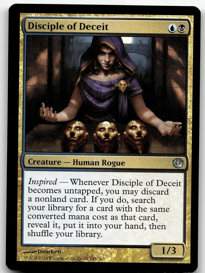 MTG Disciple of Deceit Journey into Nyx 148/165 Regular Uncommon - Image 1 of 1