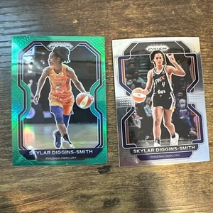 Skylar Diggins Smith 2 Karten Lot - Prizm, Green Parallel 2021, 2022 - Bild 1 von 6