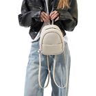 2023 Backpack Fashion Pu Leather Vintage Rucksack Double Strap Shoulder Bag