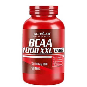 BCAA 1000 - 120 Tablets - Activlab - Amino Acids Muscle Growth Supplement BCAA - Picture 1 of 5