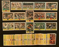 1981 Fleer Teams In Action - Football Cards - Complete Your Set - You U Pick