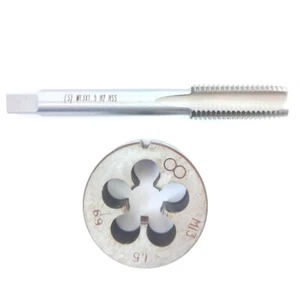 Tap M13×1.5 + 1pc Die M13×1.5 M13 Threaded Metric Right Hand Tap and Die set - Picture 1 of 3