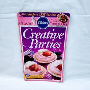 1991 Pillsbury Creative Parties Cookbook - Picture 1 of 2