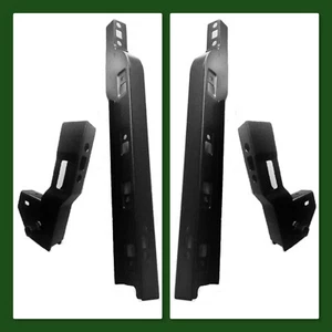 1 PAIO MONTANTI PARATIA, STAFFE E KIT PER L/R DEFENDER SERIE 2 3 D DA2026 - Foto 1 di 11