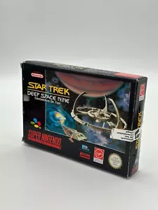 SNES Super Nintendo Entertainment System Star Trek Deep Space Nine OVP CIB gut - Bild 1 von 11