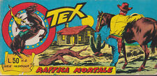 Rare original italian comic strip TEX SERIE NEBRASKA # 4 year 1964 RAFFICA MORTA