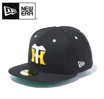 NEW ERA 59FIFTY Fitted Cap NPB Classic Hanshin Tigers Logo 1970-73 JPN New - Image 1 of 4