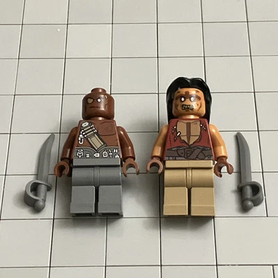 LEGO Piratas del Caribe poc027 Yeoman Zombie poc014 Gunner Zombie H8 25 Foto 1 de 3