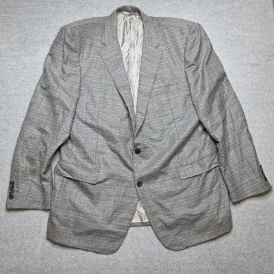Samuelsohn Gable Mens Sport Coat 50L Gray Wool Jacket Blazer  - Image 1 of 4