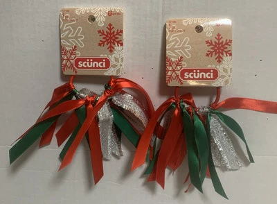 Комплект из 2 Holiday Scunci's хвост держатели новый с Ярлыками - Изображение 1 из 2