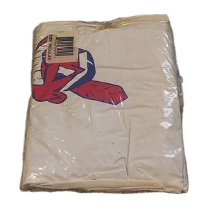 VTG Chief Wahoo Cleveland Indians Adult Hooded Vinyl Poncho Seven Sons & Co 40" - Picture 1 of 15