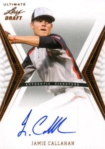 2012 Leaf Ultimate Draft #JC1 Jamie Callahan Autograph - Picture 1 of 1