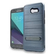 GSA Brushed Hybrid/Kickstand for Samsung Galaxy J3 2017, Emerge, J3 327 Blue - Image 1 of 1