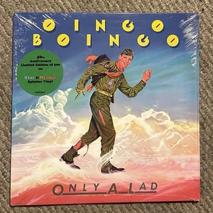 Oingo Boingo SEALED Only A Lad LP RUBELLAN REMASTERS BLUE ORANGE Danny Elfman - Picture 1 of 5