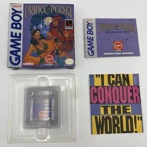 Prince Of Persia Nintendo Gameboy USA - Complete In Box - VGC - Rare - Picture 1 of 16