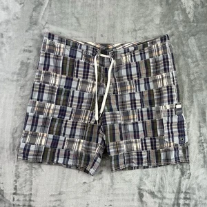 Vintage Polo Ralph Lauren Shorts Herren W38 Madras kariert Karobrett Strand 90er - Bild 1 von 6