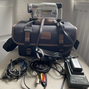 Panasonic NV-DS27 Handheld MiniDV Cassette Camcorder Silver Tested - Picture 1 of 8